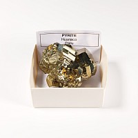 Natural History - Boxed Pyrite Crystal 'Paper Weight'