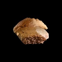 Natural History - Boxed Historic Yellow Calcite Mineral Specimen