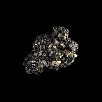 Natural History - Boxed Pyrite & Quartz on Sphalerite