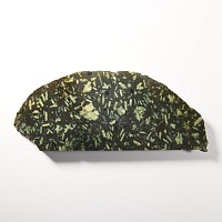 Natural History - Historic Roman 'Spartan Basalt' Cut & Polished Green Porphyry Section