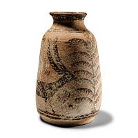 Indus Valley Harappan Ceramic Vessel with Antelope