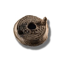 Byzantine Terracotta Oil Lamp