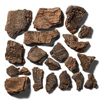Babylonian Cuneiform Clay Tablet Fragment Group