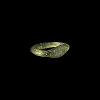Roman Glass Ring with Bezel