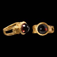 'The Great Chart' Roman Gold Ring