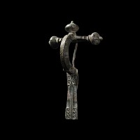 Roman 'British' Decorated Bronze Crossbow Brooch