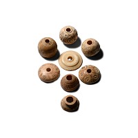 Byzantine Decorated Bone Spindle Whorl Collection