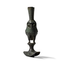 Romano-British Bronze Owl Candlestick