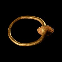 Bronze Age Gold Earring