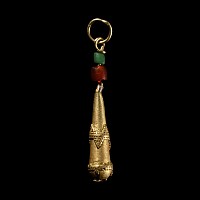 Roman Gold Hercules Club Pendant