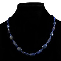 Bactrian Style Lapis Lazuli Bead Necklace String