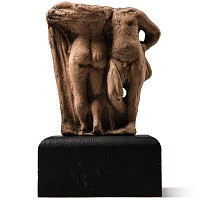 Greek Terracotta Figural Plaque
