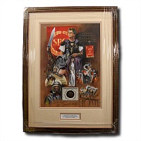 Roman Coin and Limited Edition Framed Print
