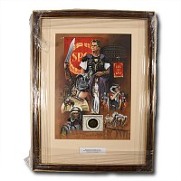 Roman Coin and Limited Edition Framed Print