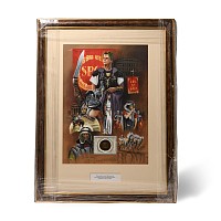 Roman Coin and Limited Edition Framed Print