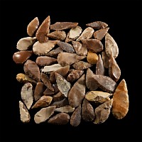 Stone Age Flint Leaf-Shaped Arrowhead Group