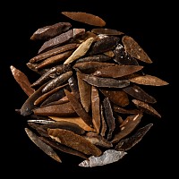 Stone Age Flint Knife and Other Blade Group