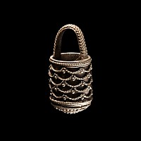 Pre Viking Silver Aroma Bucket Pendant