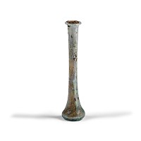 Roman Iridescent Glass Vial