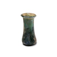 Roman Green Glass Vessel