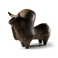 Anatolian Style Terracotta Rhyton