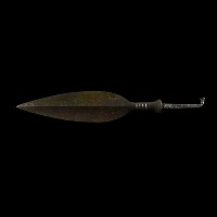 Western Asiatic Bronze Leaf-Shaped Spearhead