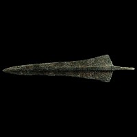 Western Asiatic Bronze Tanged Spearhead