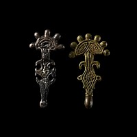 Migration Period Bronze Radiate-Headed Brooch Group