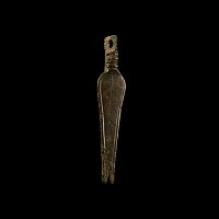 Roman Bronze Lanceolate Nail Cleaner