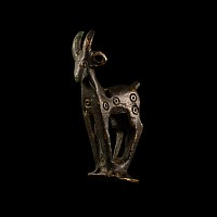 Western Asiatic Bronze Ibex Statuette