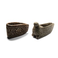 Stone Oil Lamp Group