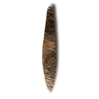Large Stone Age Danish Knapped Flint Dagger
