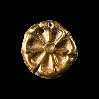 Egyptian Gold Rosette Mount