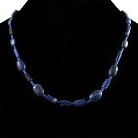 Bactrian Style Lapis Lazuli Bead Necklace String