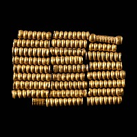 Western Asiatic Tubular Gold Bead Group