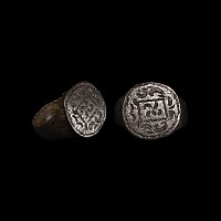 Tudor Period Bronze Signet Ring