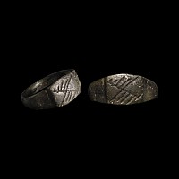 Tudor Period Bronze Fede Ring
