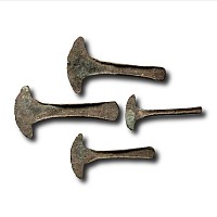 Bronze Age Miniature Graduated Votive Palstave Axehead Collection