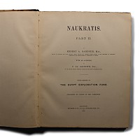 Archaeological Books - Gardner, E. A., Naukratis (Egypt), Part II