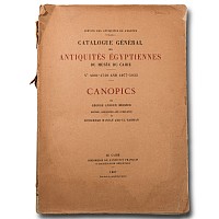 Archaeological Books - Reisner, G.A. - Catalogue general des Antiquites egyptiennes du Musee du Caire - Canopics