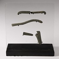 Egyptian Mummy Schist Eye Inlay Collection