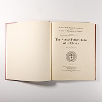 Archaeological Books - Hull - The Roman Pottery Kilns of Colchester