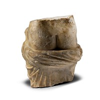 Roman Marble Fragment of Venus Rising from the Water