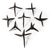 Medieval Iron Anti-Cavalry Caltrop Group