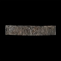 Medieval 'Thames' Pewter Pilgrim's Badge