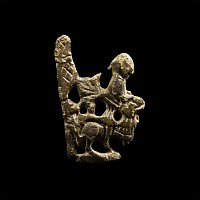 Anglo-Norman 'Thames' Bronze Dagger Chape