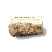 Stone Age Flint Tranchet Axe