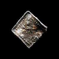 Medieval Pewter Pilgrim's Badge with Saint