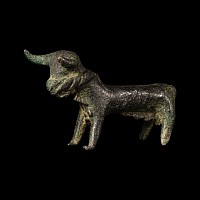 Eastern Greek Bronze Standing Bull Statuette
