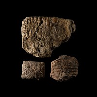 Mesopotamian Cuneiform Tablet Fragment Group